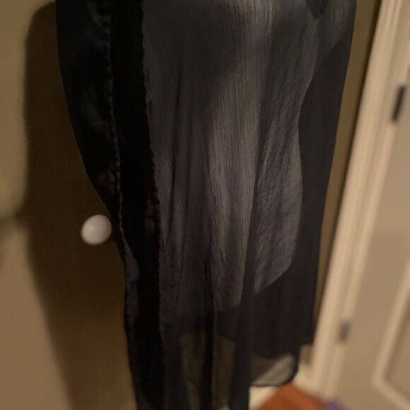 Merona Black Swimsuit Coverup - Picture 5 of 10